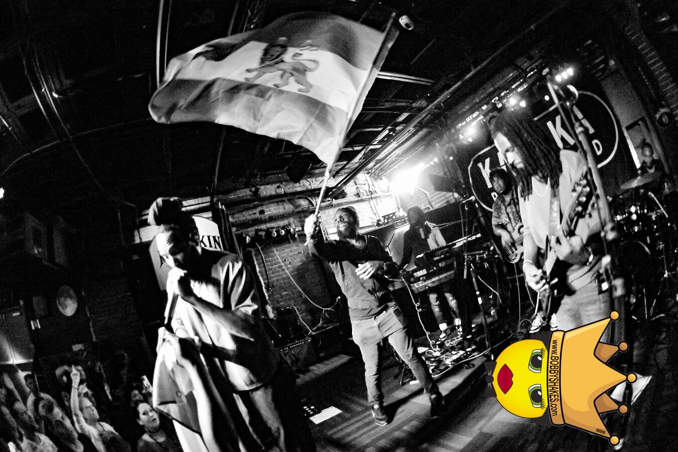 Kabaka Pyramid performing live at Bill's Bar in Boston, MA, photographed by Bobby Shakes