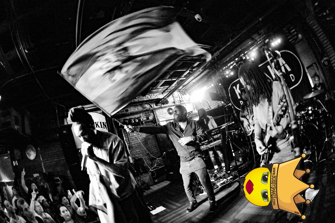Kabaka Pyramid performing live at Bill's Bar in Boston, MA, photographed by Bobby Shakes