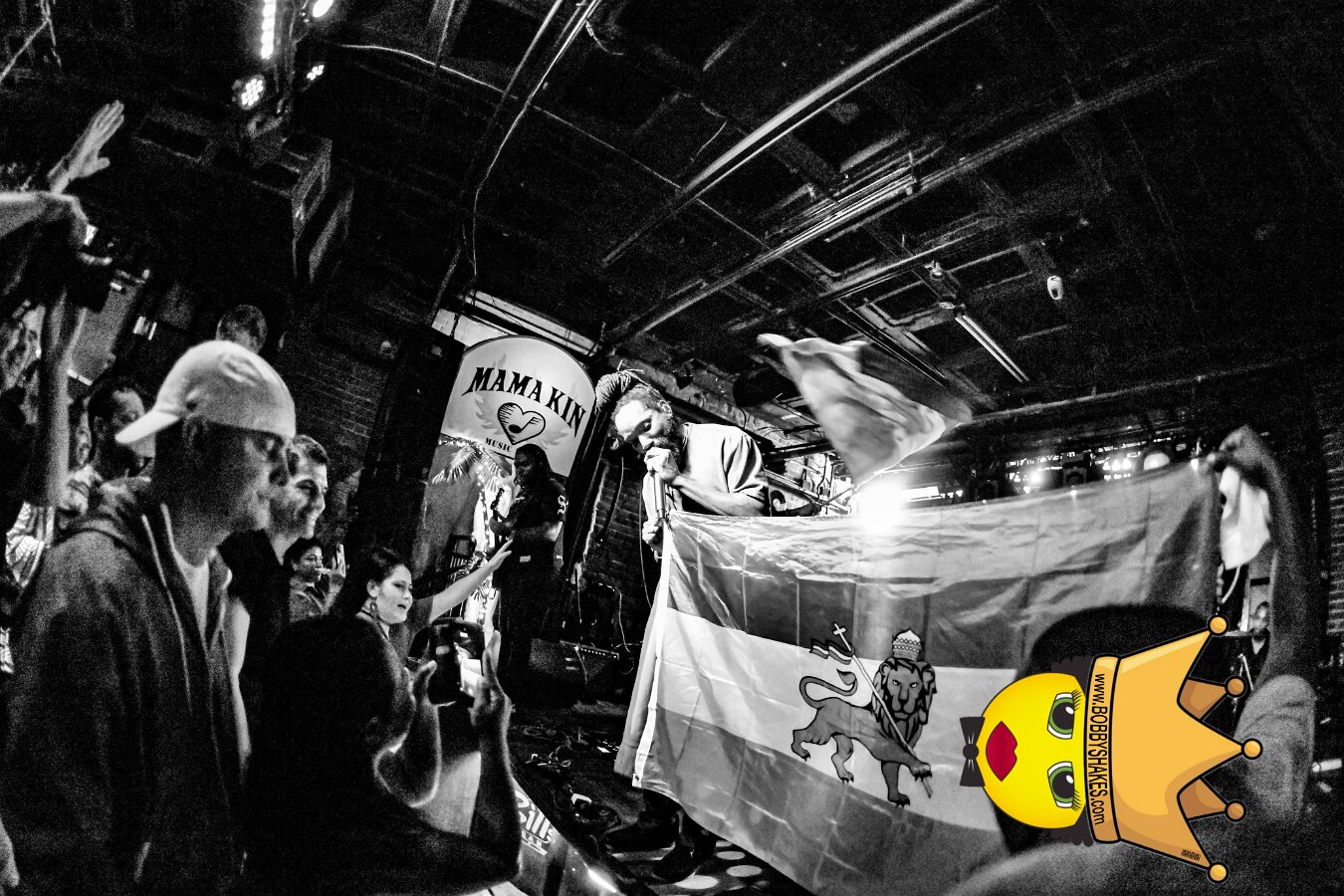 Kabaka Pyramid performing live at Bill's Bar in Boston, MA, photographed by Bobby Shakes