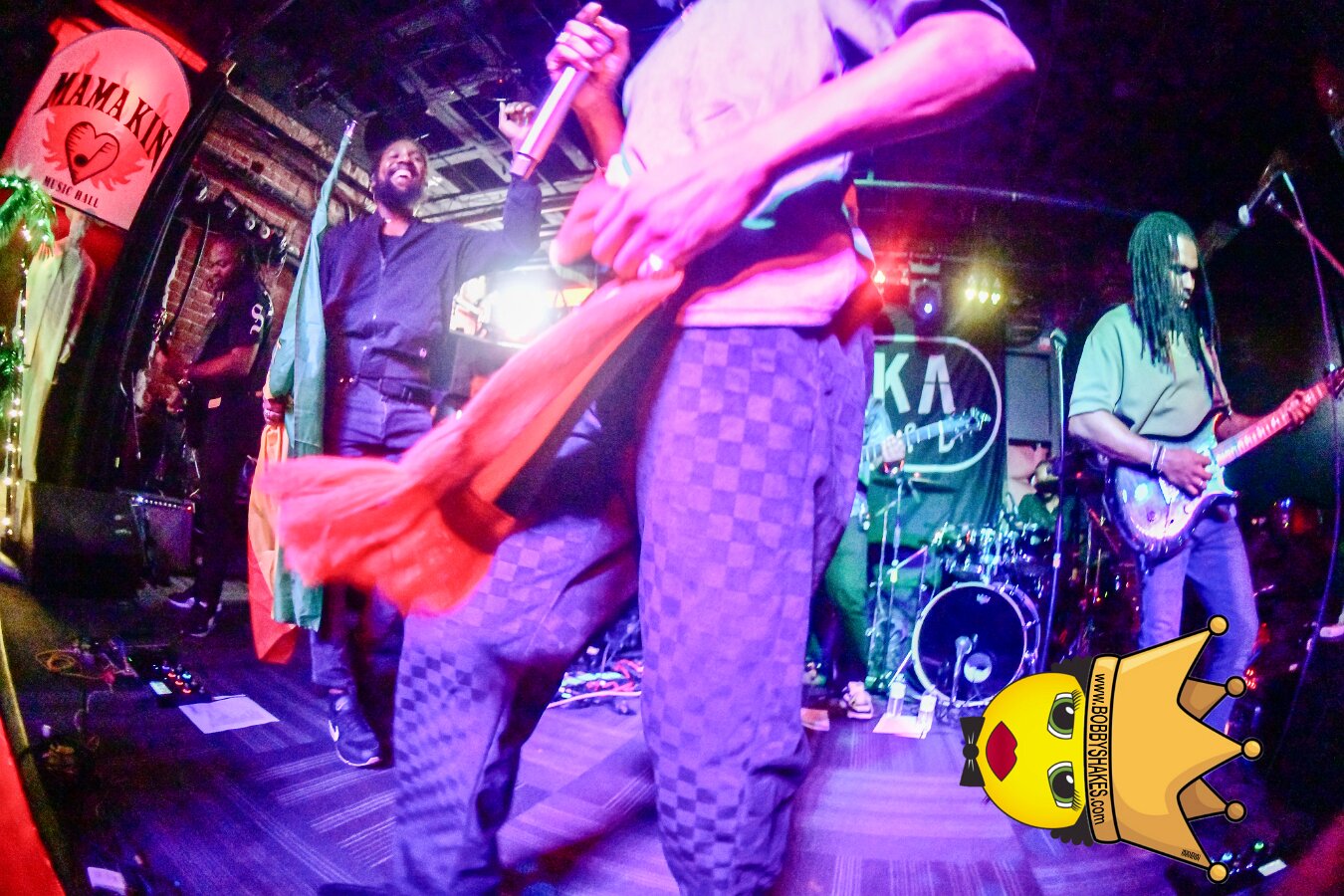 Kabaka Pyramid performing live at Bill's Bar in Boston, MA, photographed by Bobby Shakes