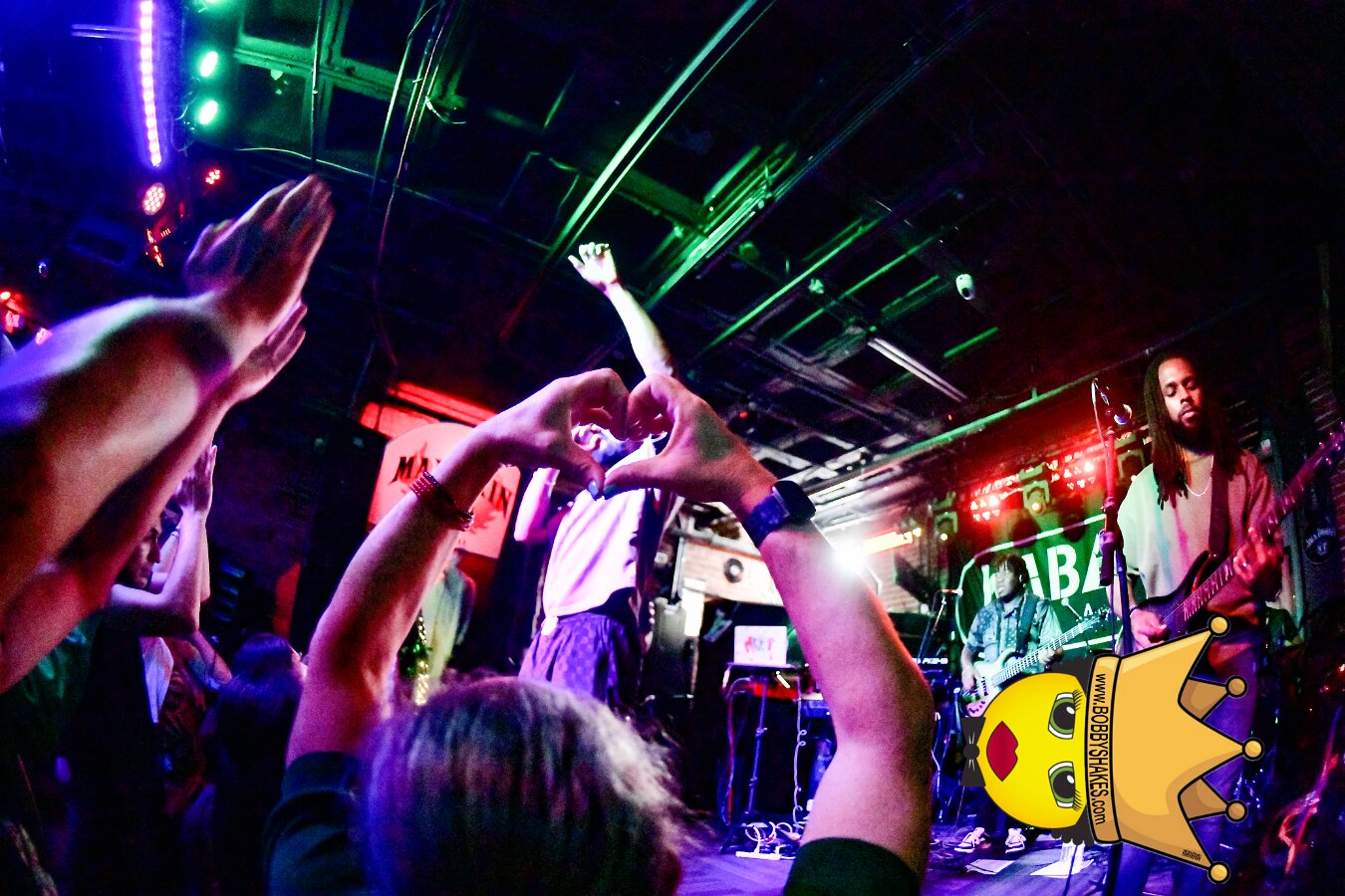 Kabaka Pyramid performing live at Bill's Bar in Boston, MA, photographed by Bobby Shakes