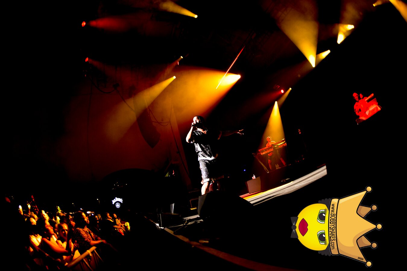 Kes the Band performing live at Leader Bank Pavilion in Boston, MA, photographed by Bobby Shakes