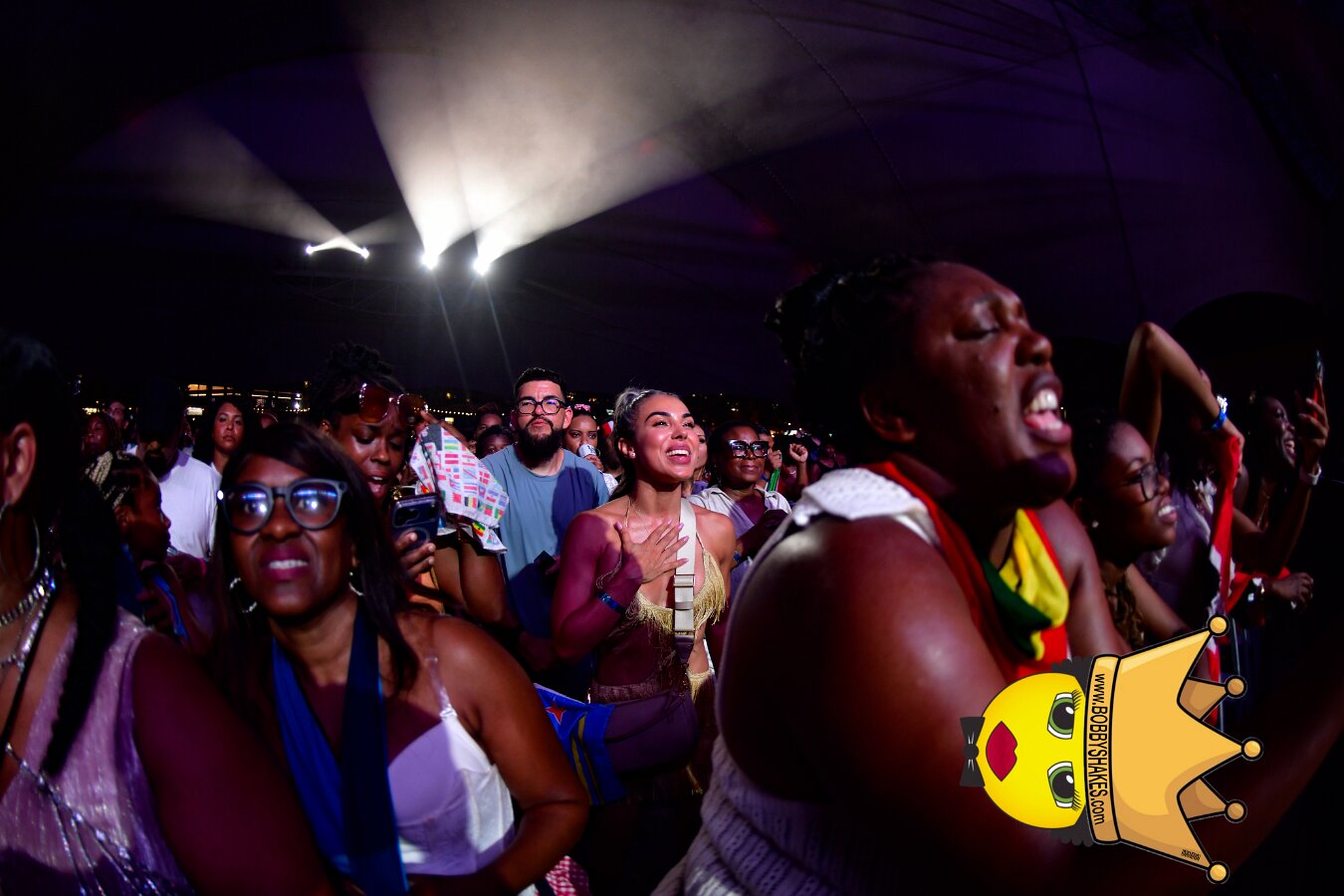 Kes the Band performing live at Leader Bank Pavilion in Boston, MA, photographed by Bobby Shakes