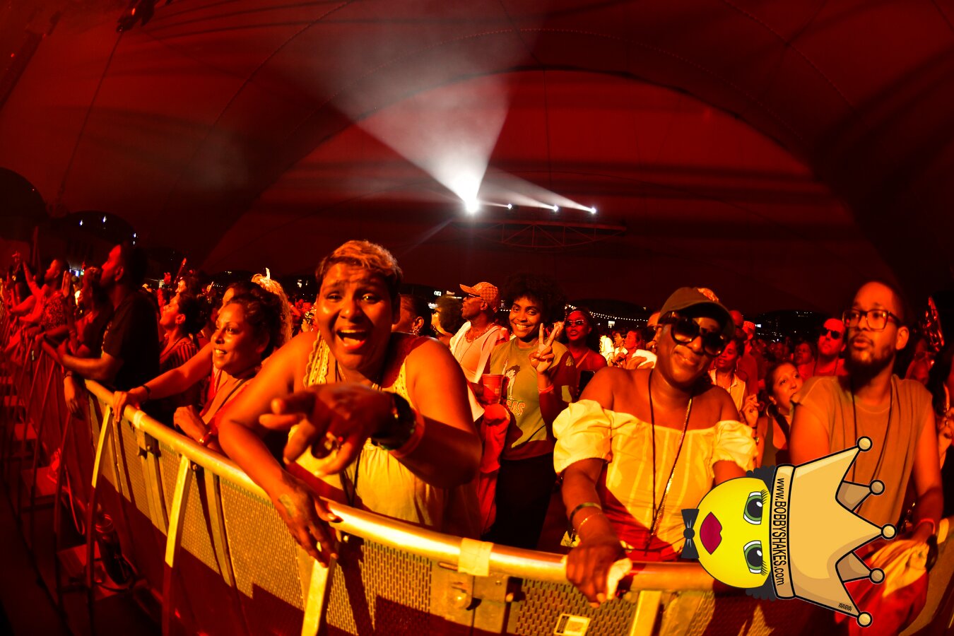 Kes the Band performing live at Leader Bank Pavilion in Boston, MA, photographed by Bobby Shakes