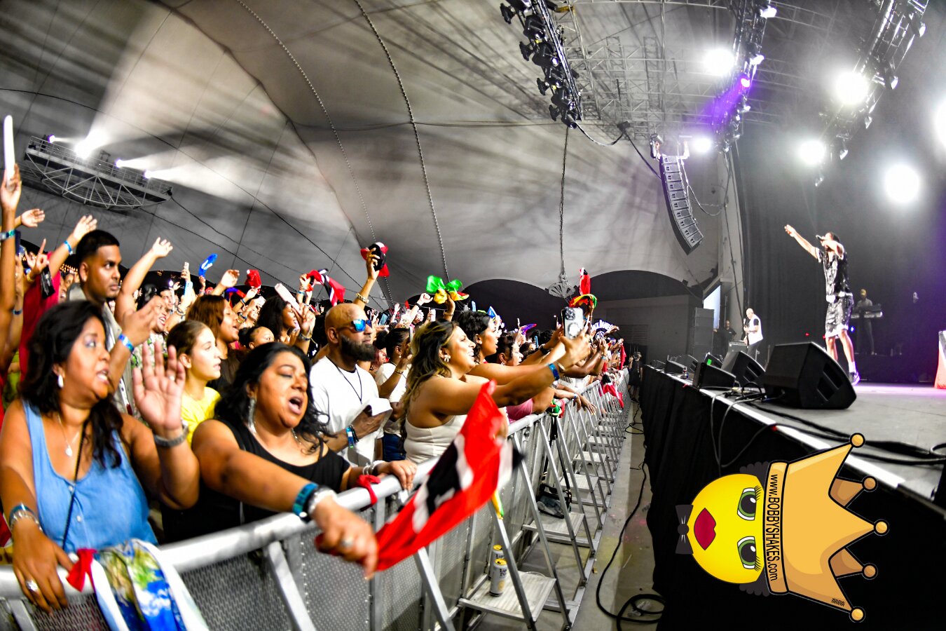 Kes the Band performing live at Leader Bank Pavilion in Boston, MA, photographed by Bobby Shakes