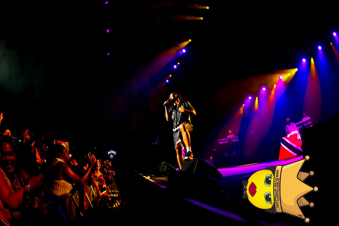 Kes the Band performing live at Leader Bank Pavilion in Boston, MA, photographed by Bobby Shakes