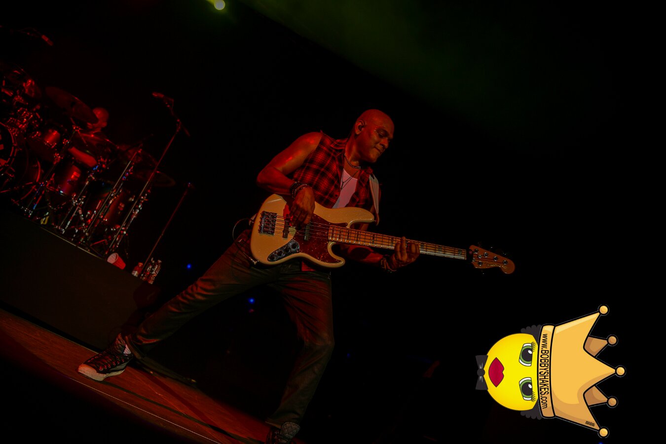 Kes the Band performing live at Leader Bank Pavilion in Boston, MA, photographed by Bobby Shakes
