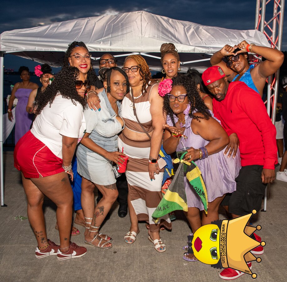 DJ Mastamind performing live at Spectacle Island in Boston Harbor, MA, photographed by Bobby Shakes