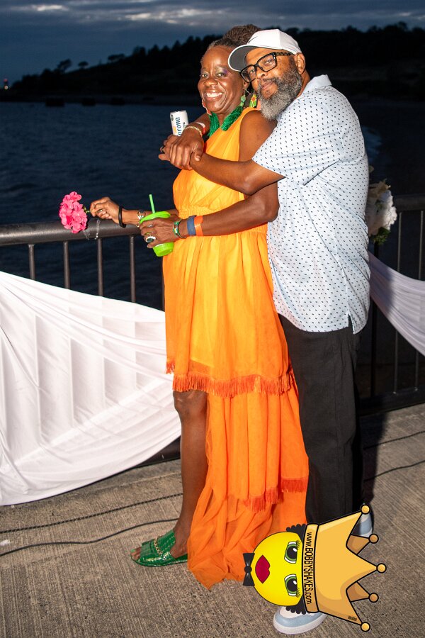 DJ Mastamind performing live at Spectacle Island in Boston Harbor, MA, photographed by Bobby Shakes