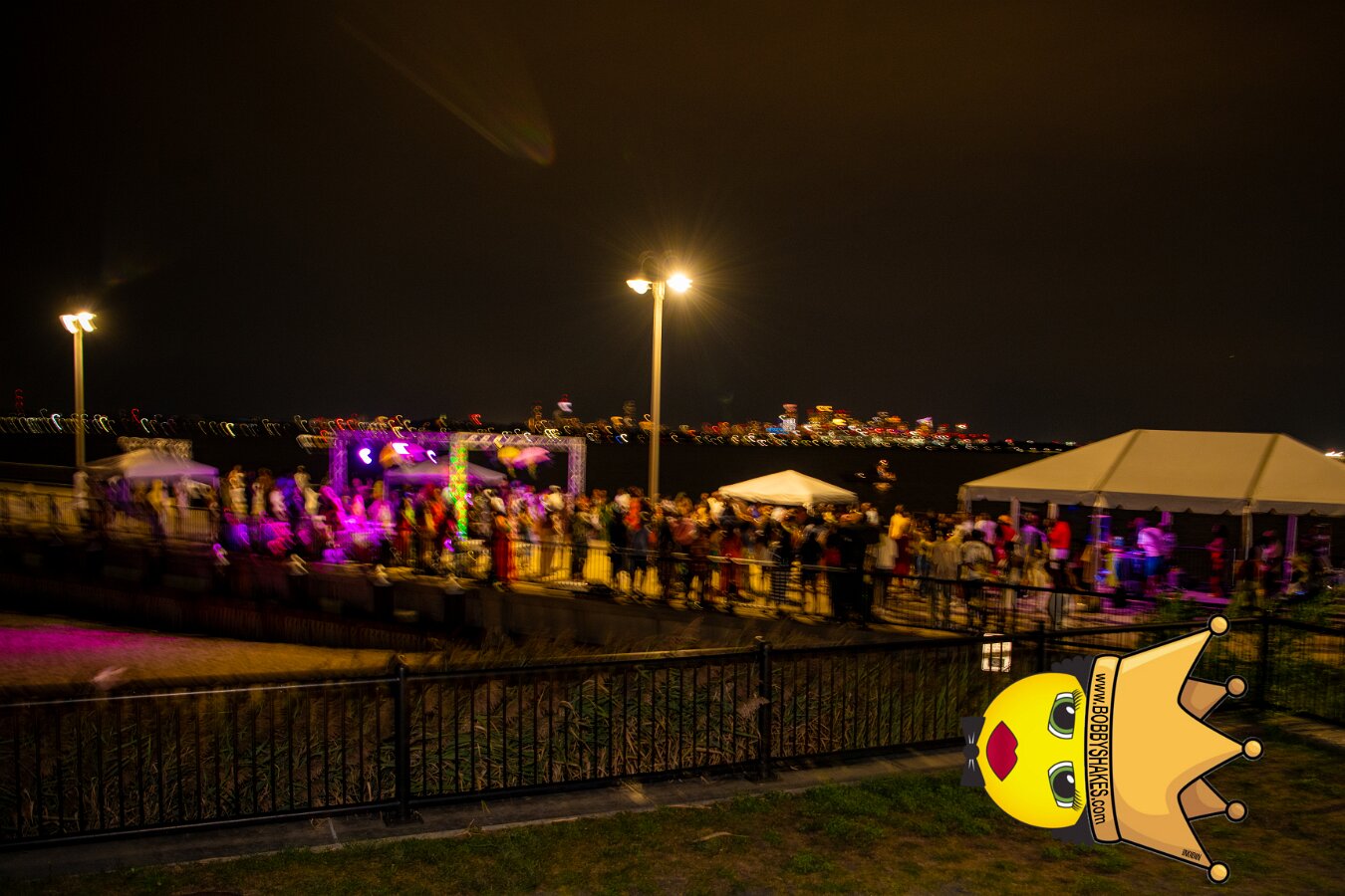 DJ Mastamind performing live at Spectacle Island in Boston Harbor, MA, photographed by Bobby Shakes