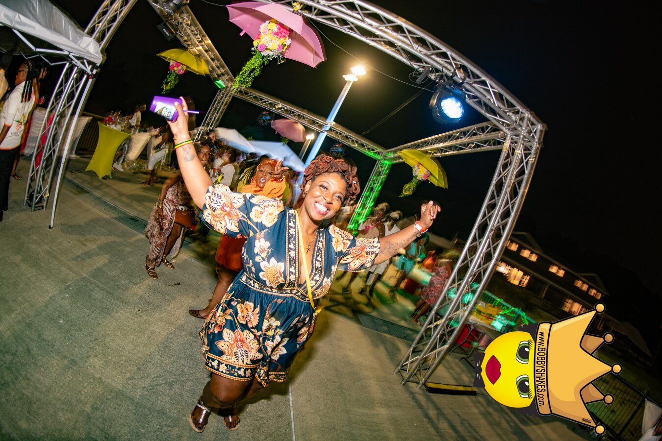 DJ Mastamind performing live at Spectacle Island in Boston Harbor, MA, photographed by Bobby Shakes