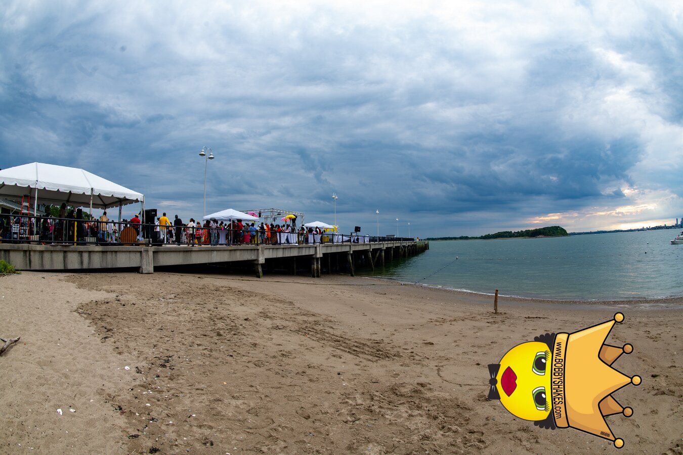 DJ Mastamind performing live at Spectacle Island in Boston Harbor, MA, photographed by Bobby Shakes