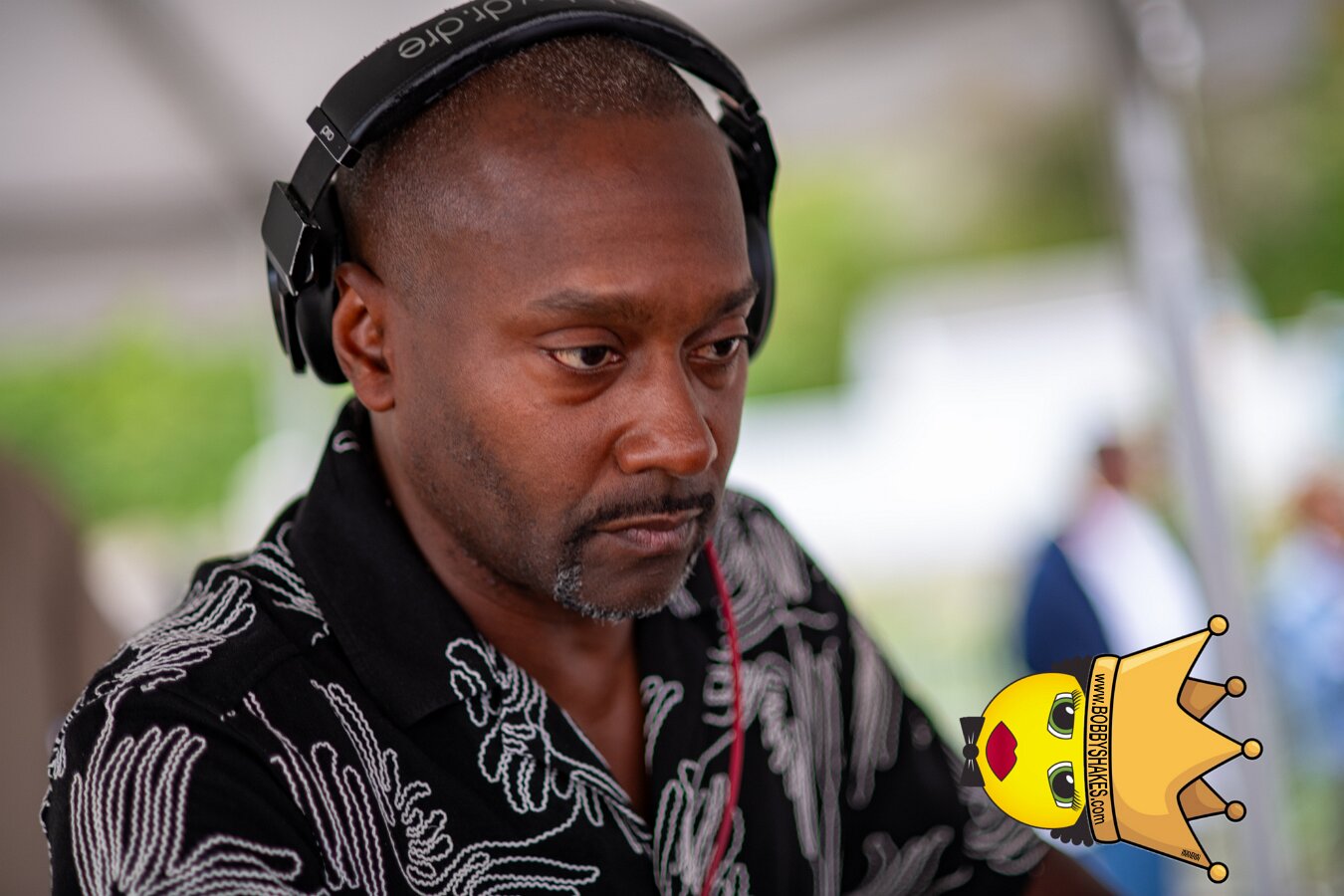 DJ Mastamind performing live at Spectacle Island in Boston Harbor, MA, photographed by Bobby Shakes