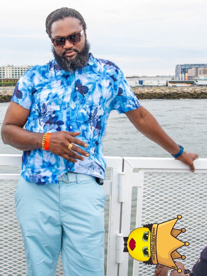 DJ Mastamind performing live at Spectacle Island in Boston Harbor, MA, photographed by Bobby Shakes