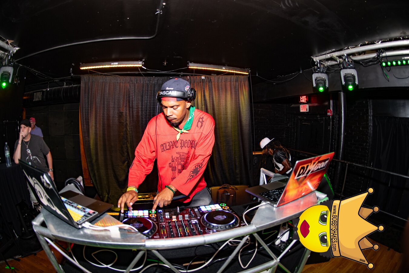 DJ Madout & DJ Paul Michael performing live at Alchemy in Providence, RI, photographed by Bobby Shakes