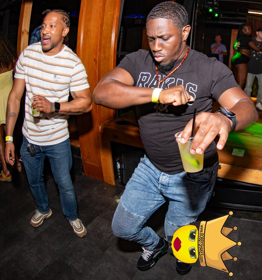 DJ Madout & DJ Paul Michael performing live at Alchemy in Providence, RI, photographed by Bobby Shakes