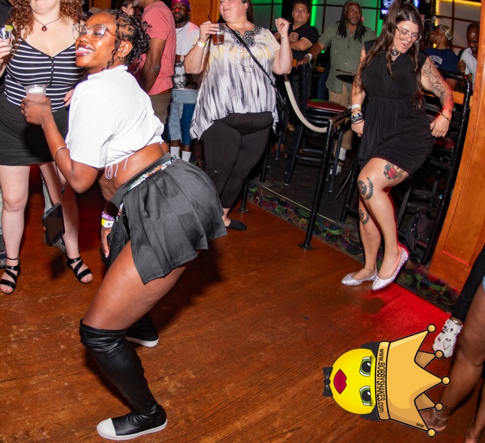DJ Madout & DJ Paul Michael performing live at Alchemy in Providence, RI, photographed by Bobby Shakes