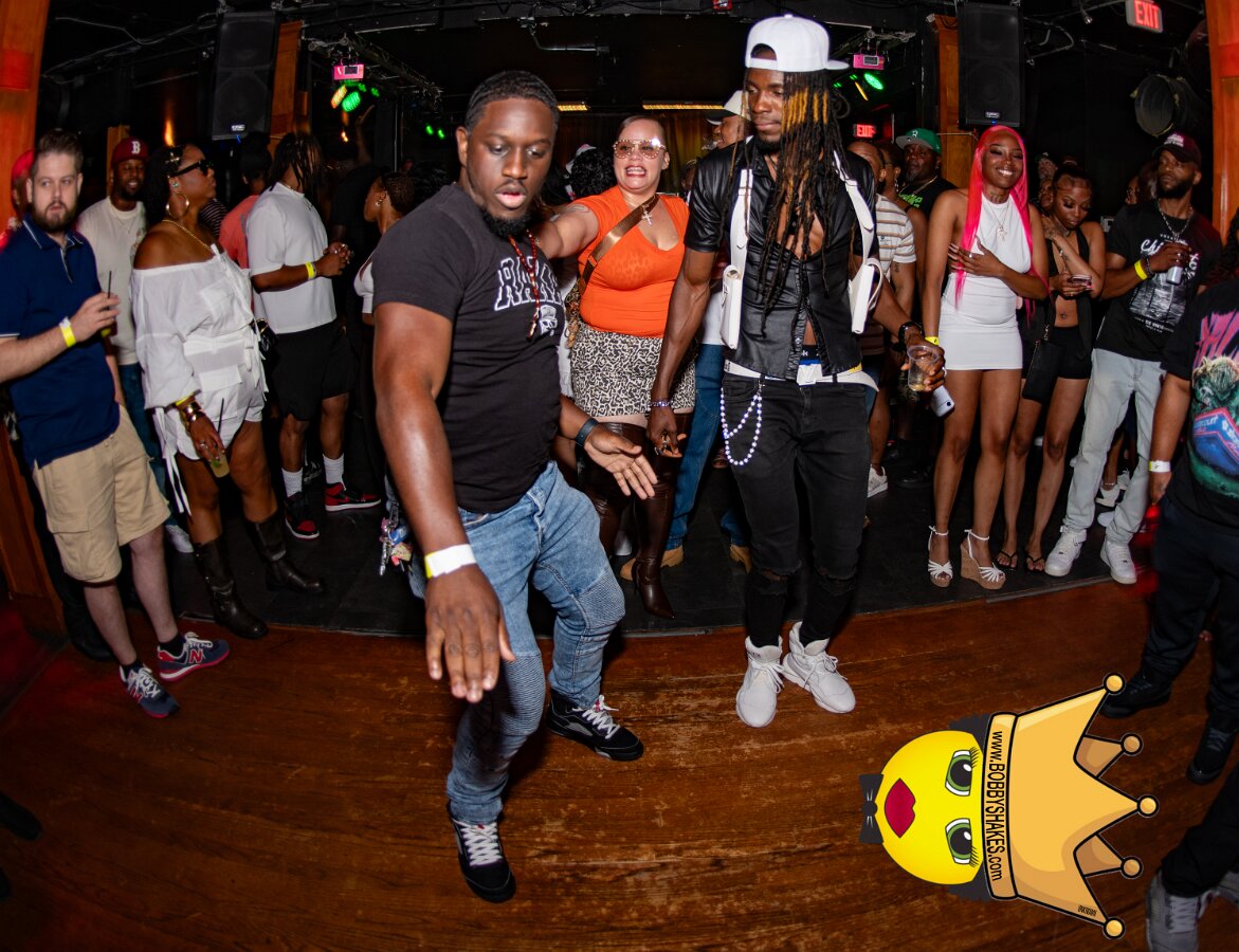DJ Madout & DJ Paul Michael performing live at Alchemy in Providence, RI, photographed by Bobby Shakes