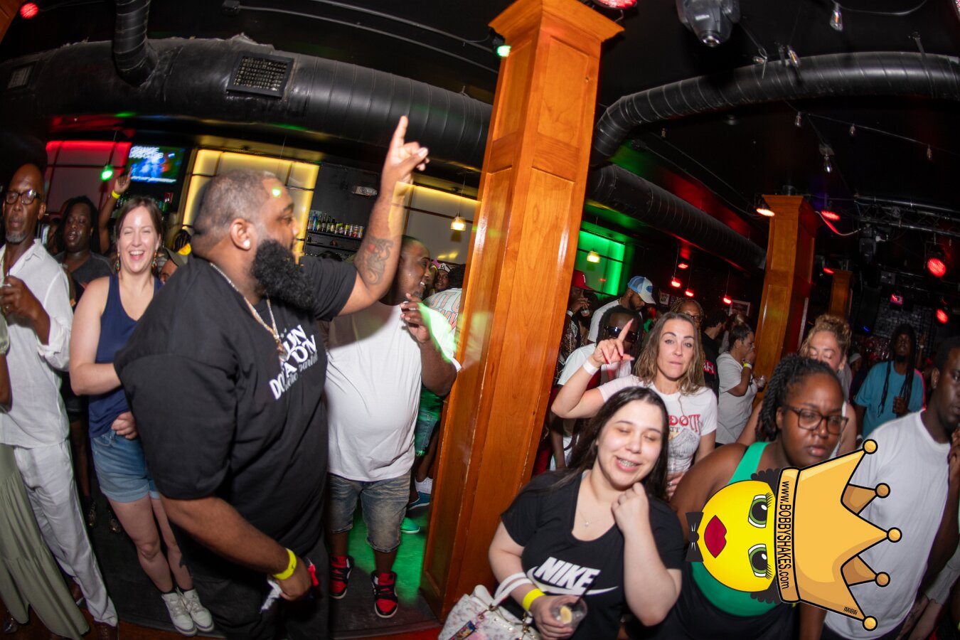 DJ Madout & DJ Paul Michael performing live at Alchemy in Providence, RI, photographed by Bobby Shakes
