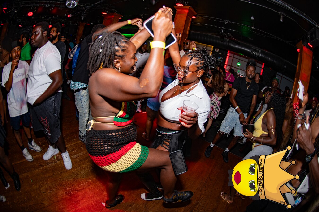 DJ Madout & DJ Paul Michael performing live at Alchemy in Providence, RI, photographed by Bobby Shakes