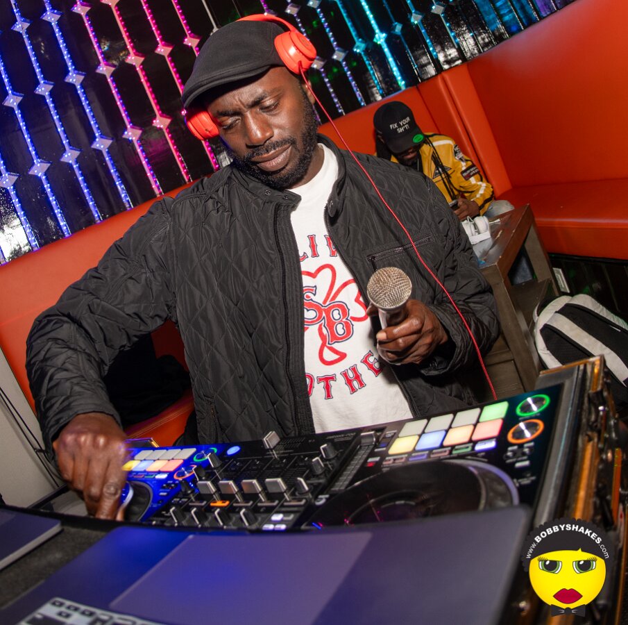 DJ Handz, Scary Concepts, Mad Lion Sound & Team Stamina performing live at Boston Restaurant Bar & Grill in Hyde Park, Boston, MA, photographed by Bobby Shakes