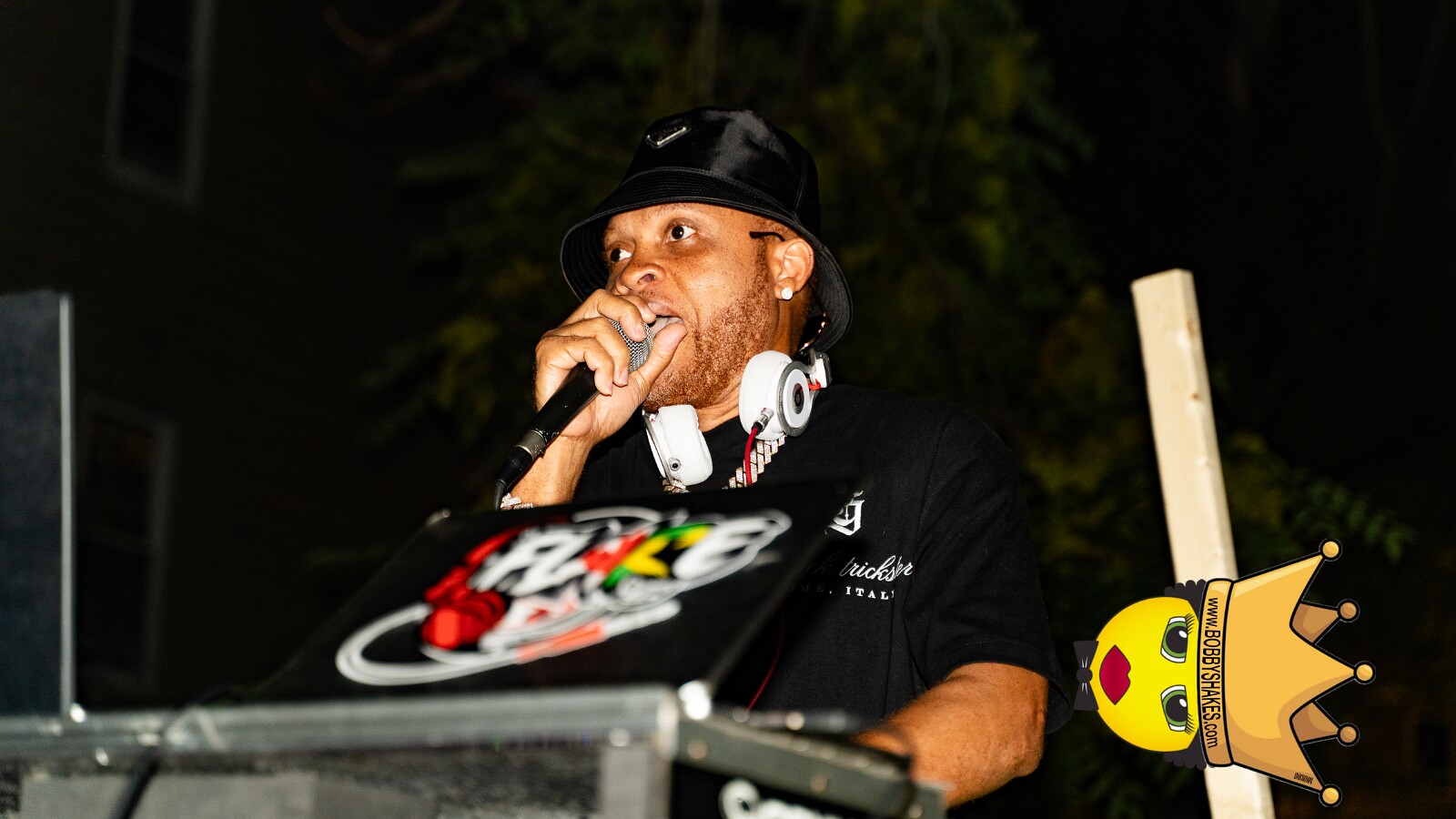 DJ Lava, DJ Flare & Fire Redz performing live at Hidden Spot in Boston, MA, photographed by Bobby Shakes & Picatra