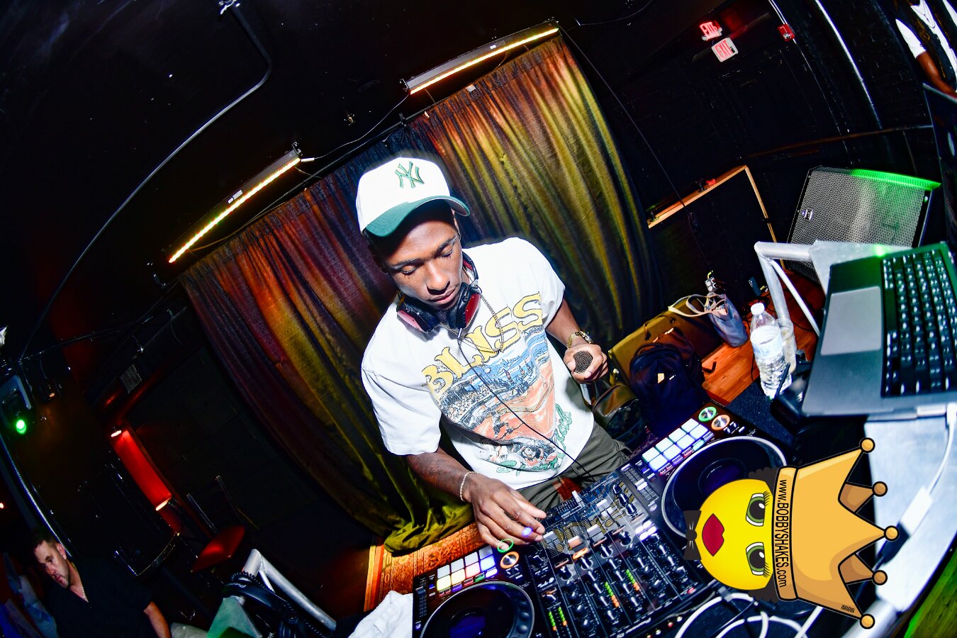 DJ Paul Michael performing live at Alchemy in Providence, RI, photographed by Bobby Shakes