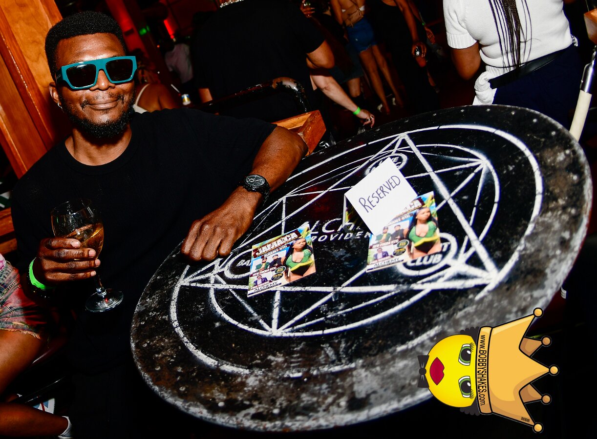 DJ Paul Michael performing live at Alchemy in Providence, RI, photographed by Bobby Shakes