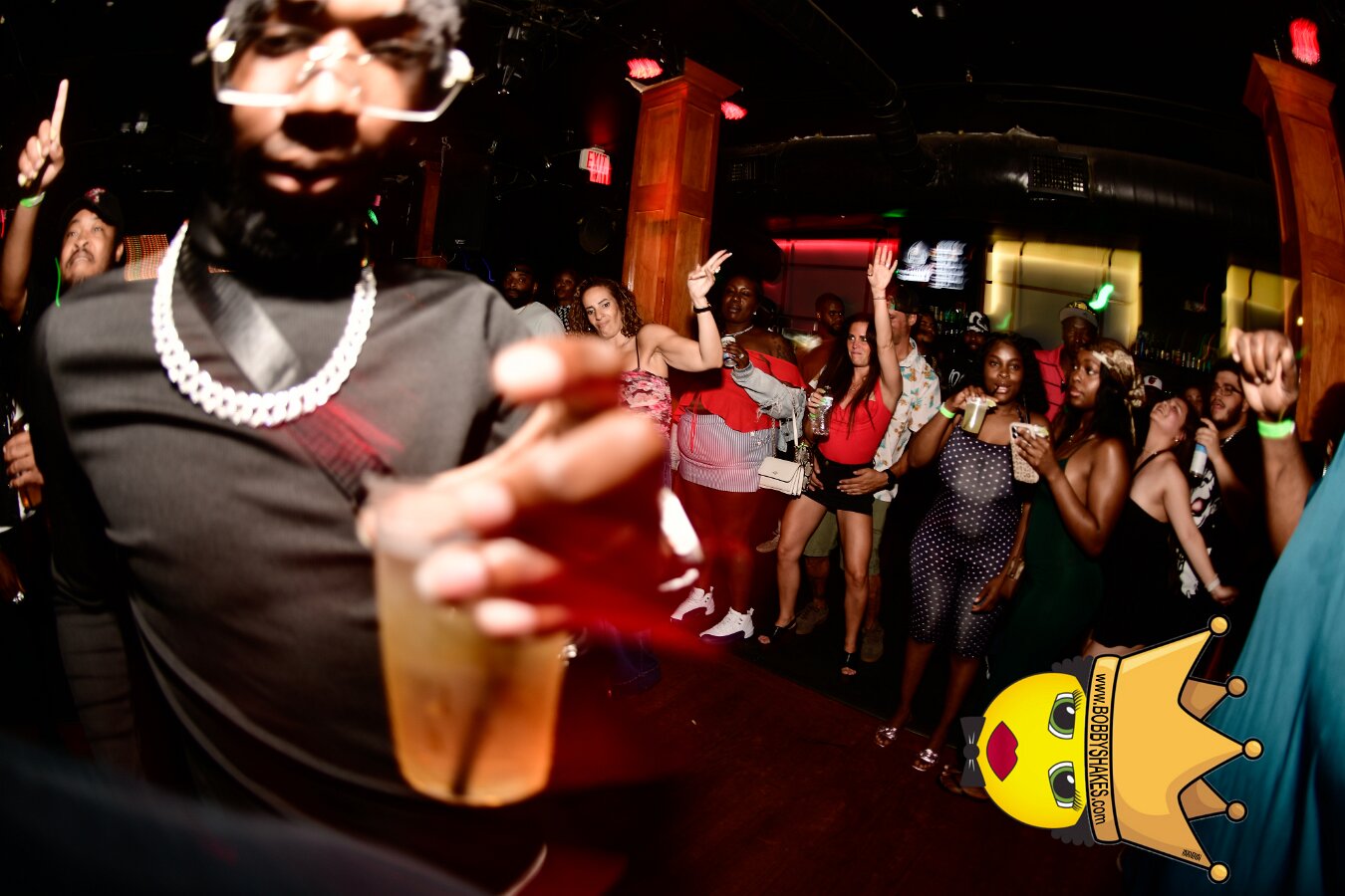 DJ Paul Michael performing live at Alchemy in Providence, RI, photographed by Bobby Shakes
