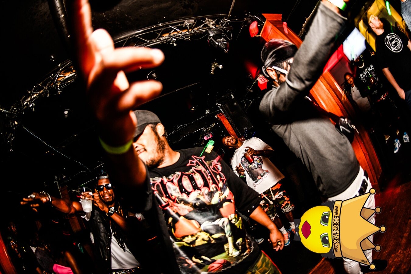 DJ Paul Michael performing live at Alchemy in Providence, RI, photographed by Bobby Shakes
