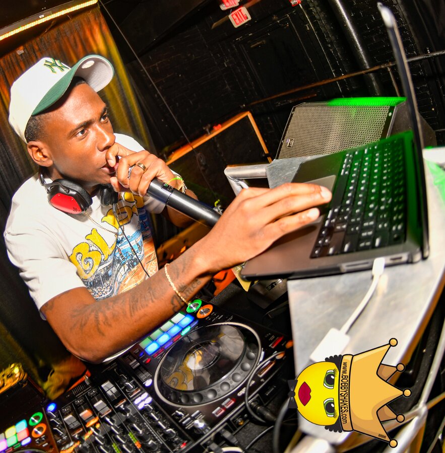 DJ Paul Michael performing live at Alchemy in Providence, RI, photographed by Bobby Shakes