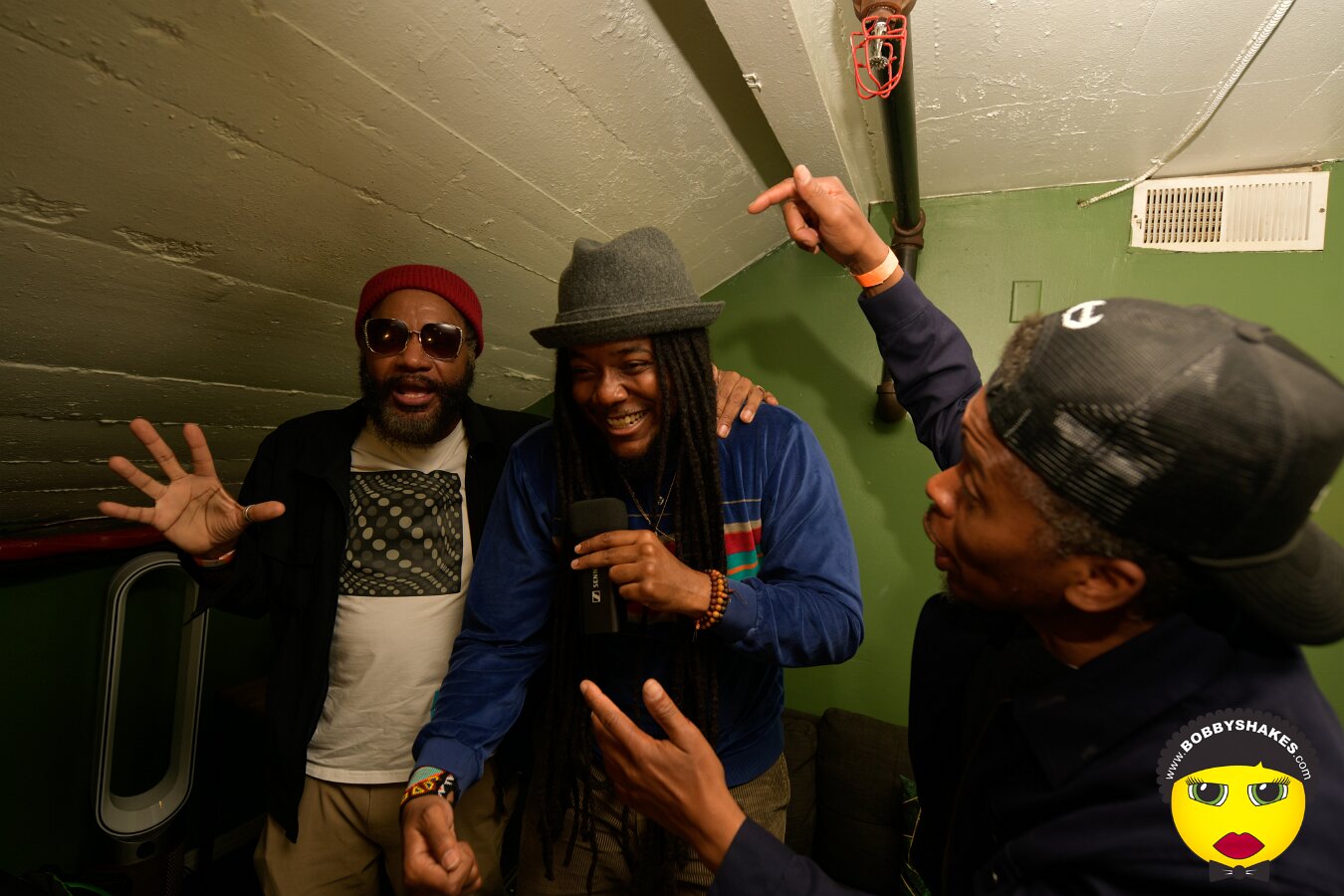 Protoje performing live at Brighton Music Hall in Boston, MA, photographed by Bobby Shakes