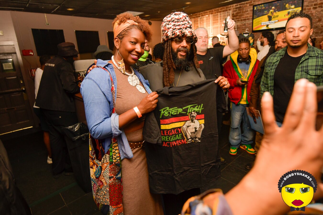 Protoje performing live at Brighton Music Hall in Boston, MA, photographed by Bobby Shakes