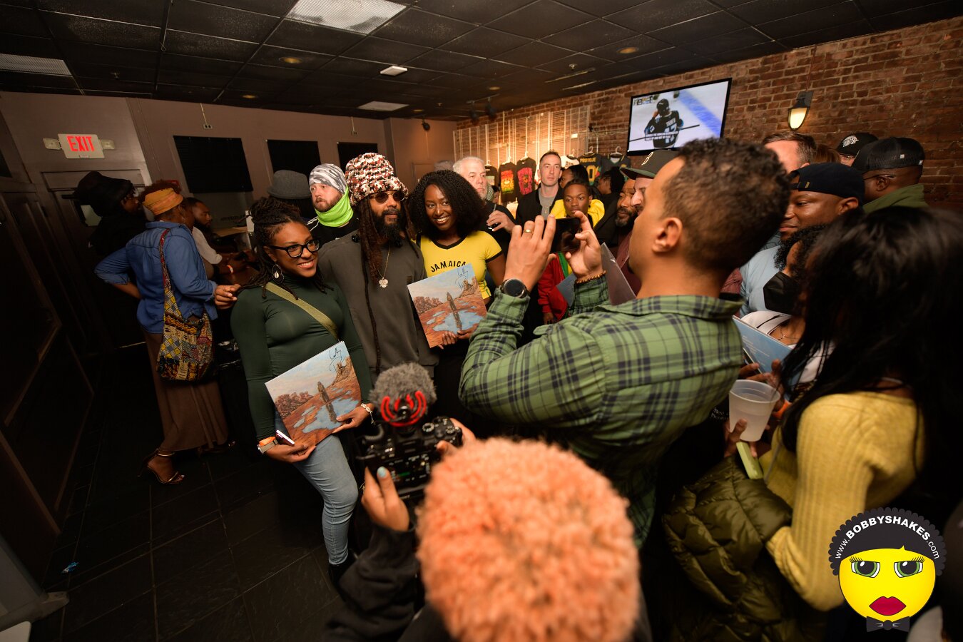 Protoje performing live at Brighton Music Hall in Boston, MA, photographed by Bobby Shakes