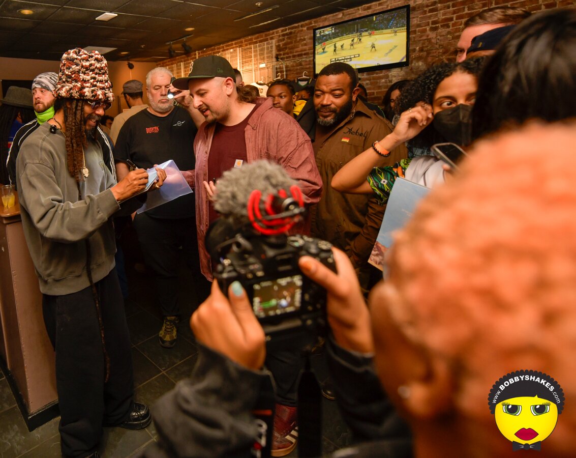 Protoje performing live at Brighton Music Hall in Boston, MA, photographed by Bobby Shakes