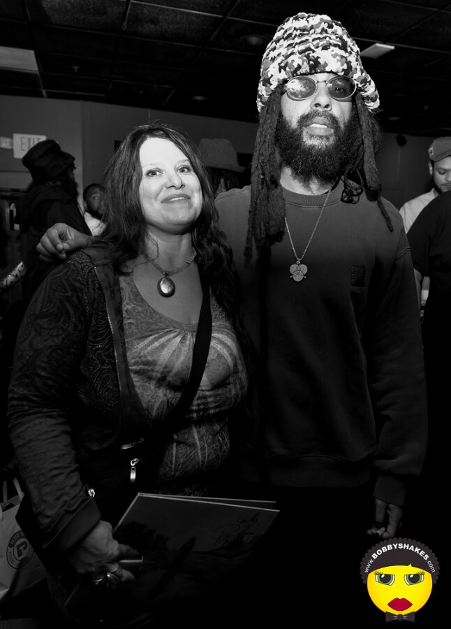 Protoje performing live at Brighton Music Hall in Boston, MA, photographed by Bobby Shakes