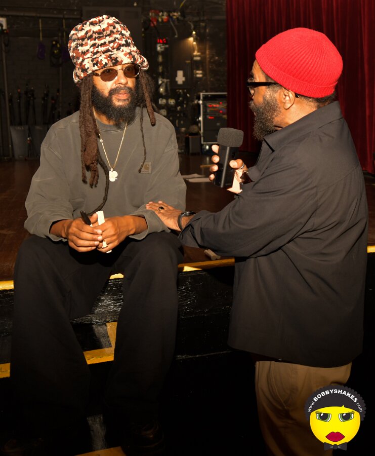 Protoje performing live at Brighton Music Hall in Boston, MA, photographed by Bobby Shakes