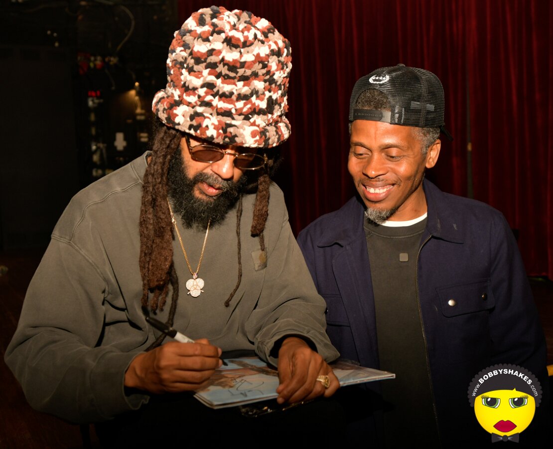 Protoje performing live at Brighton Music Hall in Boston, MA, photographed by Bobby Shakes