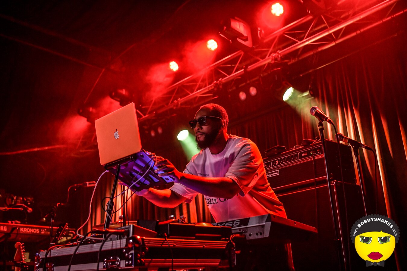 Protoje performing live at Brighton Music Hall in Boston, MA, photographed by Bobby Shakes