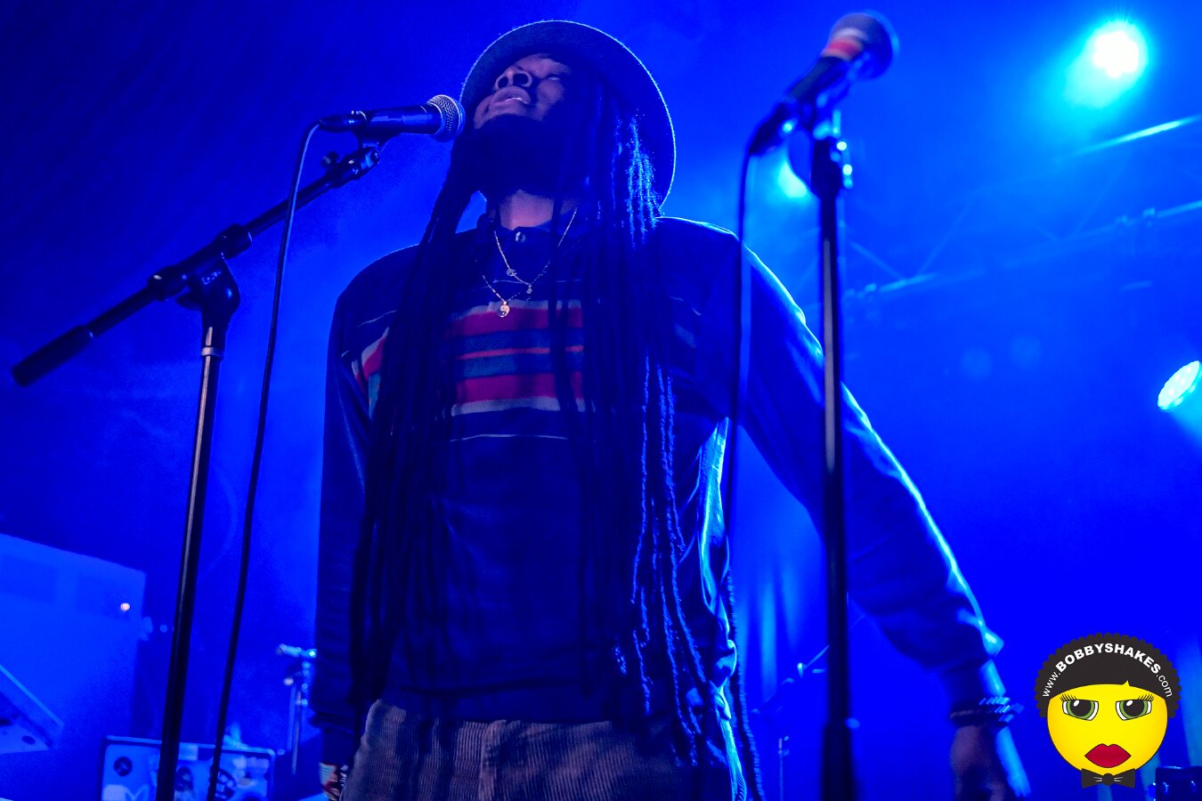 Protoje performing live at Brighton Music Hall in Boston, MA, photographed by Bobby Shakes