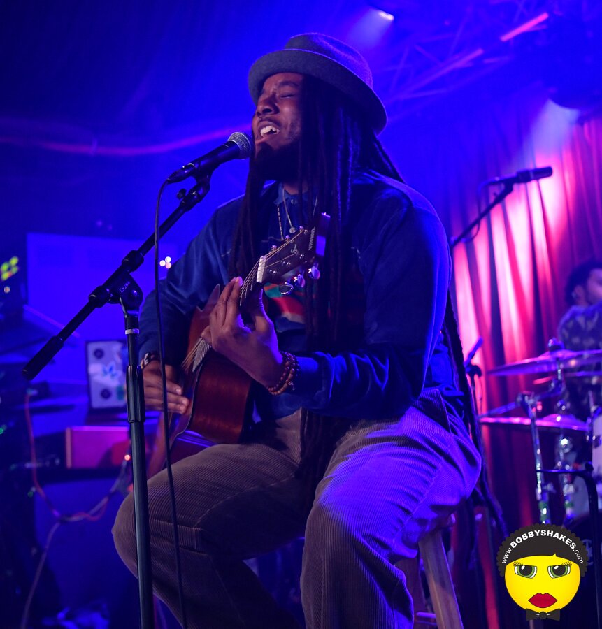 Protoje performing live at Brighton Music Hall in Boston, MA, photographed by Bobby Shakes