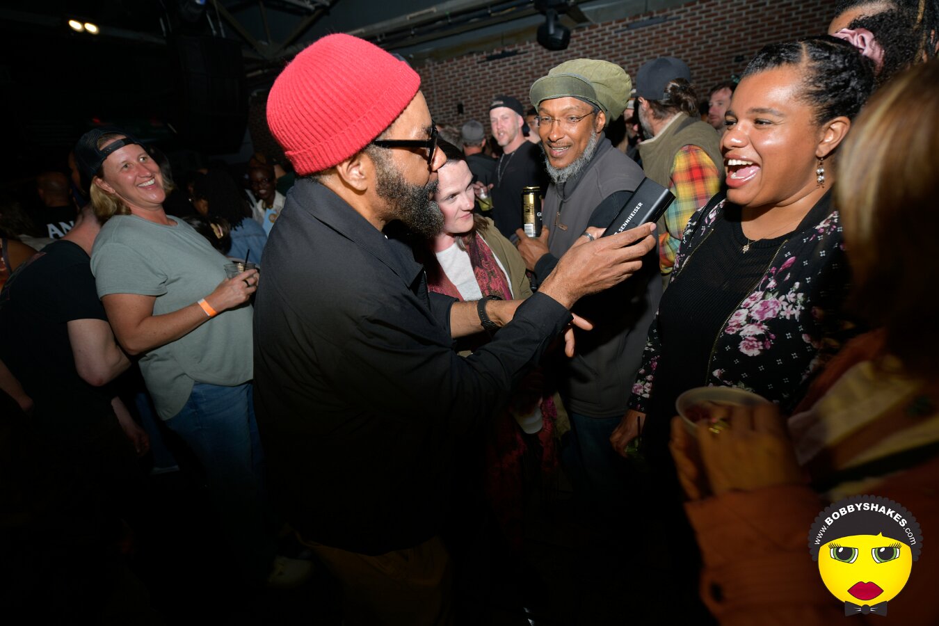 Protoje performing live at Brighton Music Hall in Boston, MA, photographed by Bobby Shakes