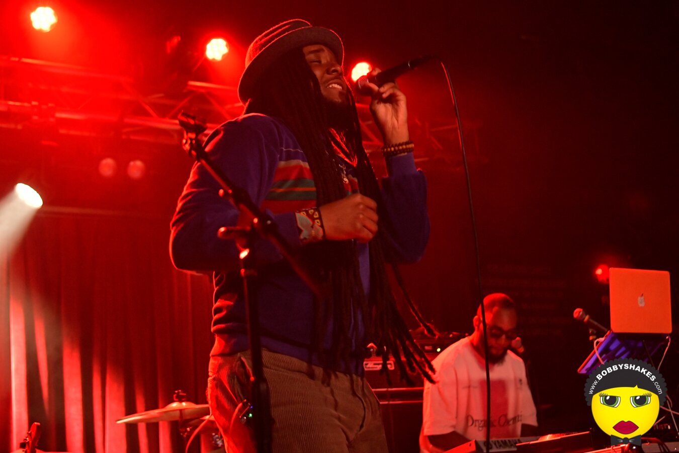 Protoje performing live at Brighton Music Hall in Boston, MA, photographed by Bobby Shakes