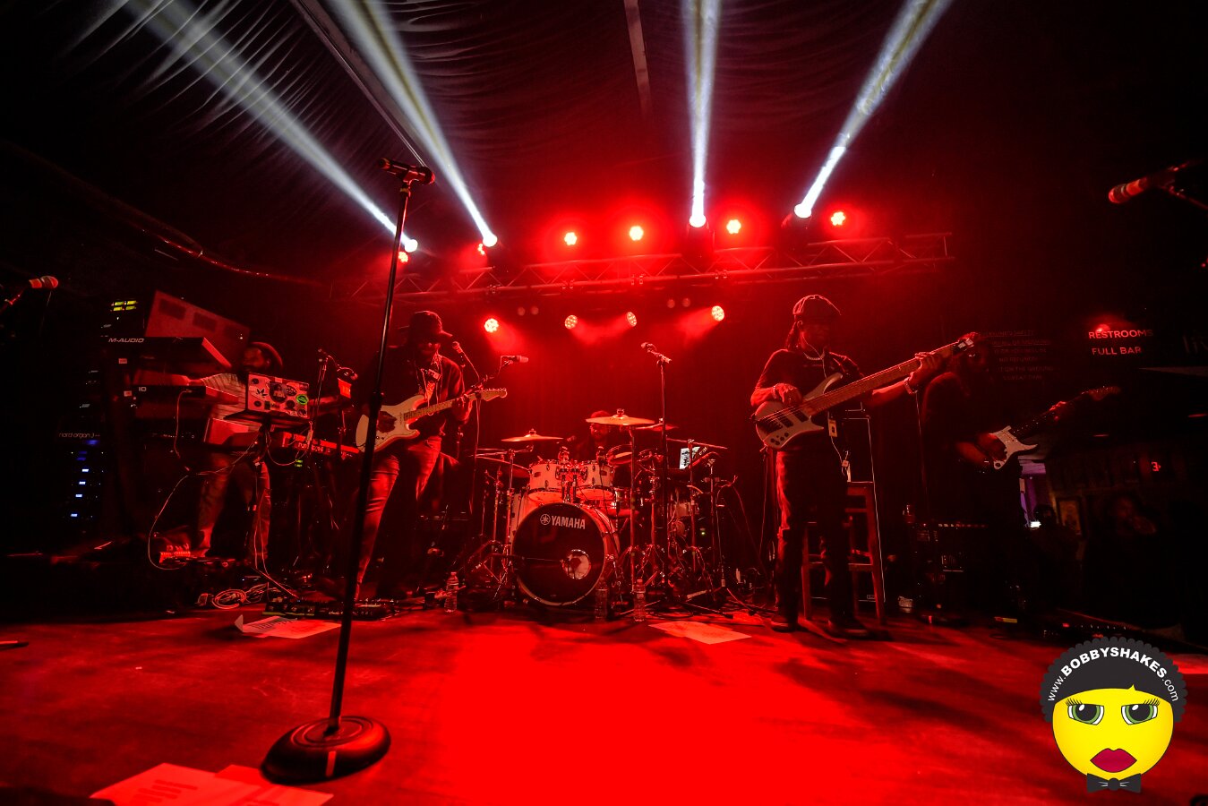 Protoje performing live at Brighton Music Hall in Boston, MA, photographed by Bobby Shakes