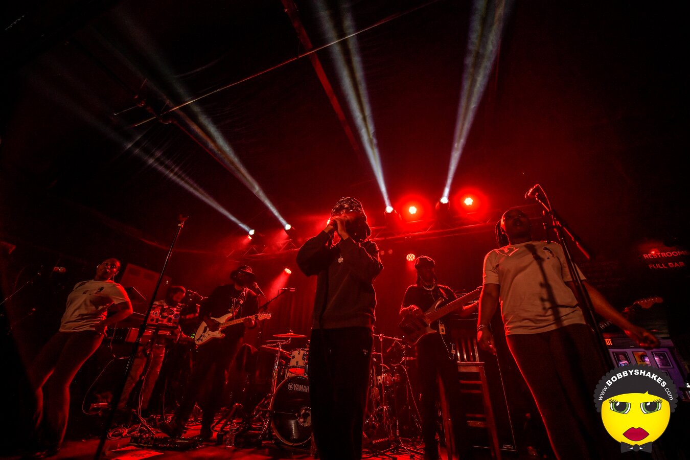 Protoje performing live at Brighton Music Hall in Boston, MA, photographed by Bobby Shakes
