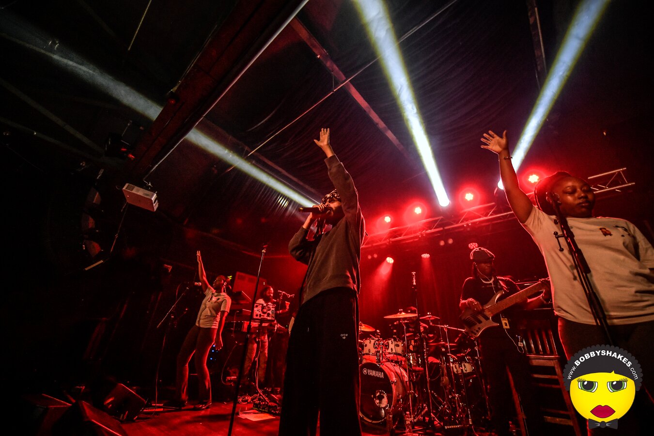 Protoje performing live at Brighton Music Hall in Boston, MA, photographed by Bobby Shakes