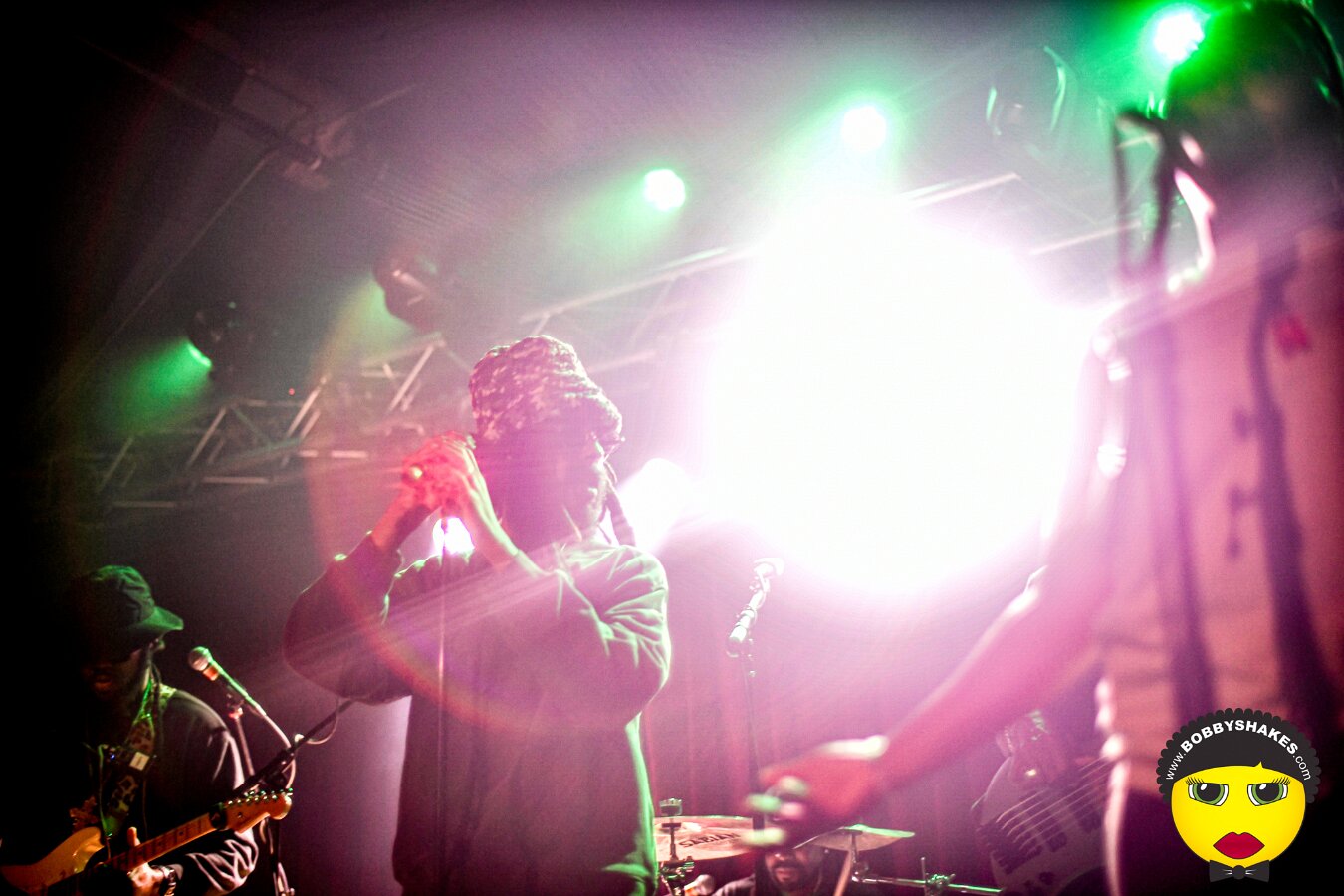 Protoje performing live at Brighton Music Hall in Boston, MA, photographed by Bobby Shakes