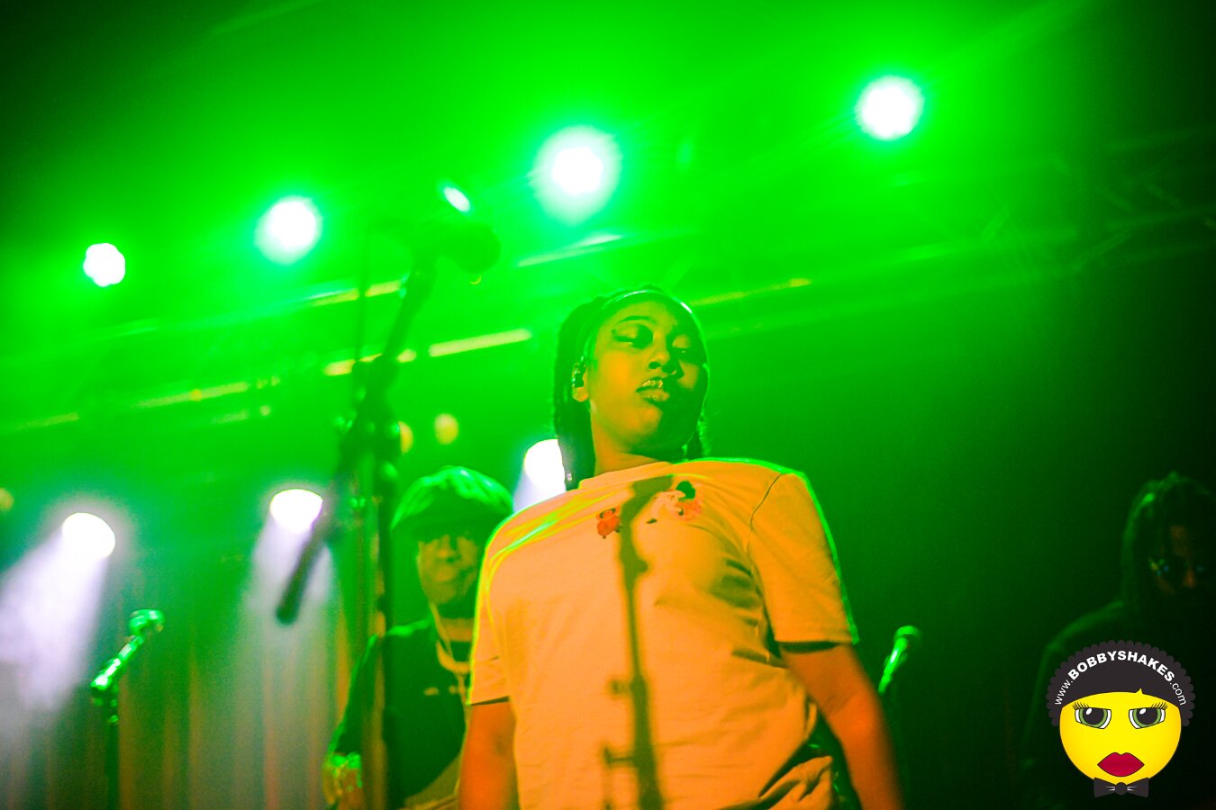 Protoje performing live at Brighton Music Hall in Boston, MA, photographed by Bobby Shakes