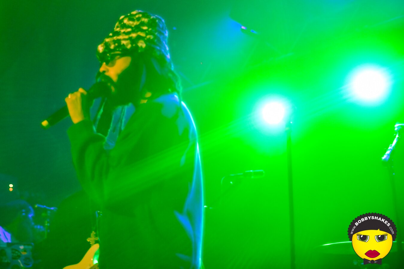 Protoje performing live at Brighton Music Hall in Boston, MA, photographed by Bobby Shakes