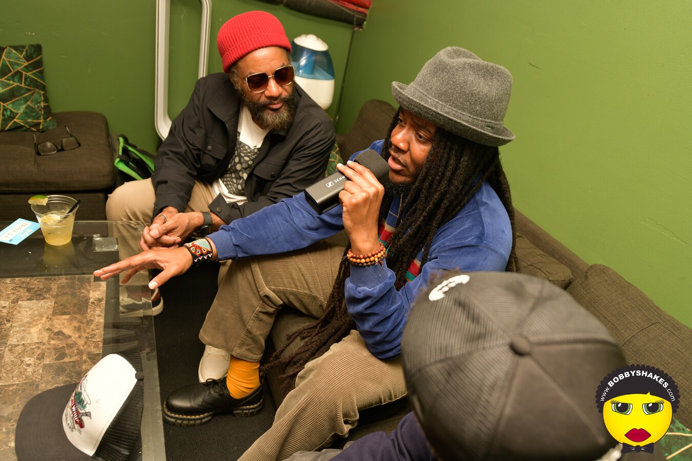 Protoje performing live at Brighton Music Hall in Boston, MA, photographed by Bobby Shakes